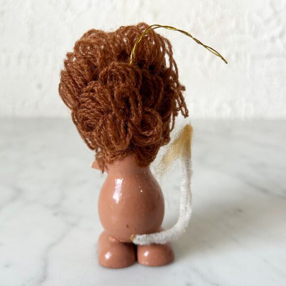 Vintage Cowardly Lion Wizard of Oz Wooden Christmas Ornament Kurt S Adler - Picture 5 of 7